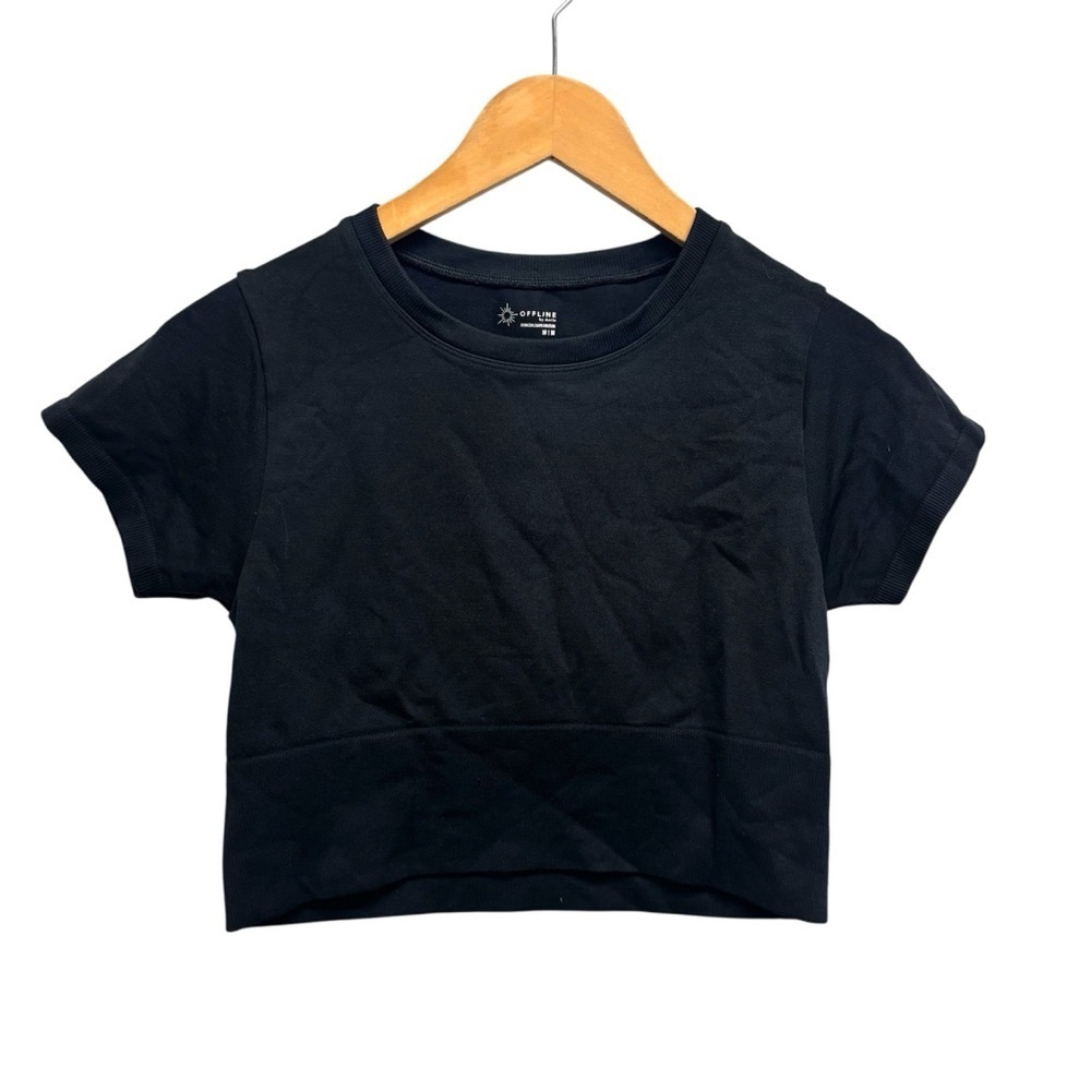 Aerie Offline Cropped Seamless Top